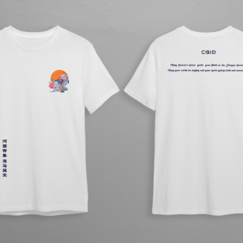 T-Shirt „Jahr des Pferdes“ (weiß) – Vorverkauf für Mitglieder